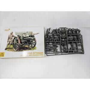 Mint in box WWI Ottoman Artillery and Maching Guns  by HaT Miniatures-1/72-8094